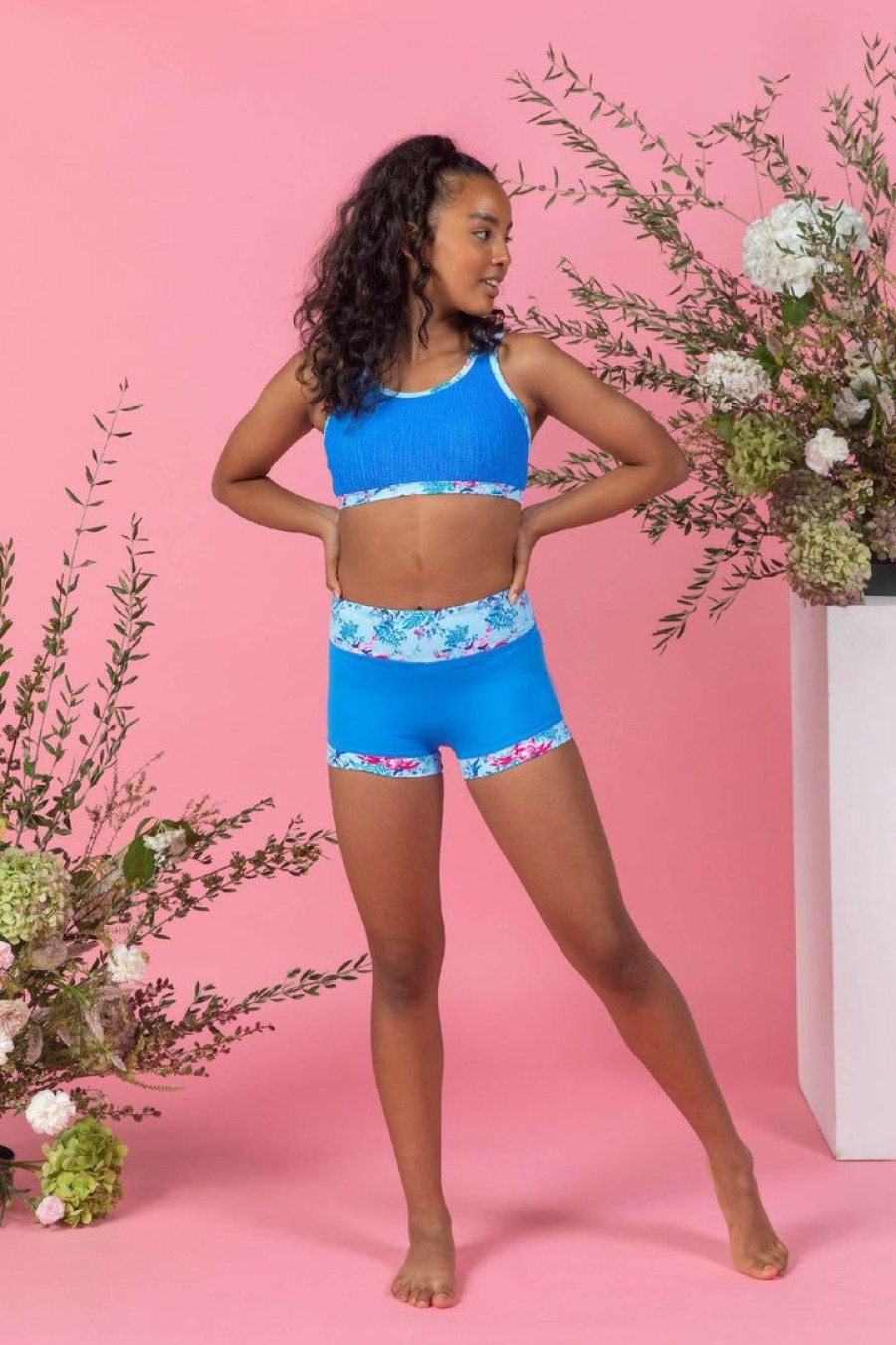 Dancewear sylvia | Sylvia P Maliah Crop Top Tops