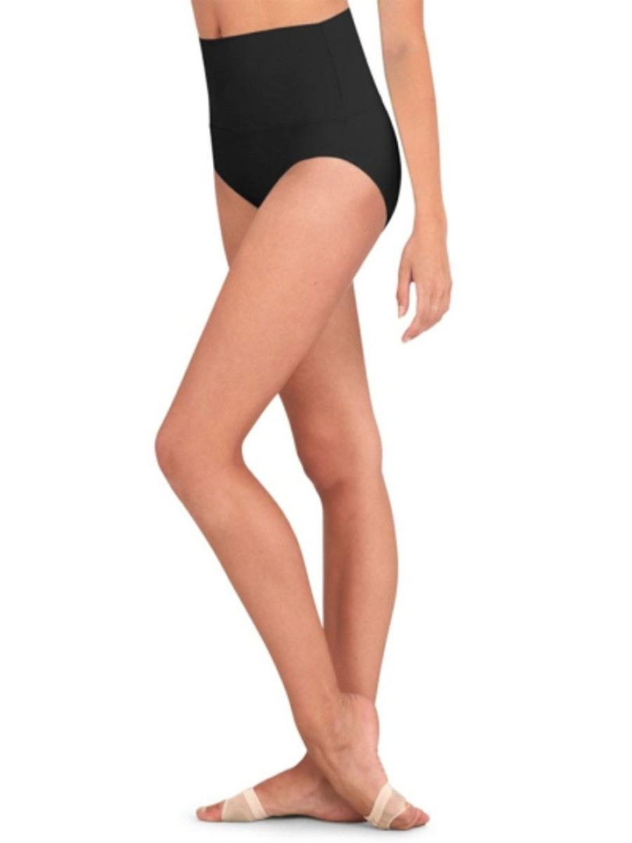 Dancewear capezio | Capezio High Waisted Brief (Child) Bottoms Black