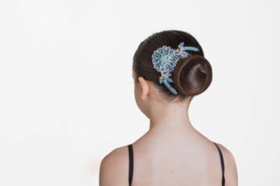 Ready-To-Wear Costuming studio | Studio 7 Sapphire Sparkle Hair Comb Sapphire Blue