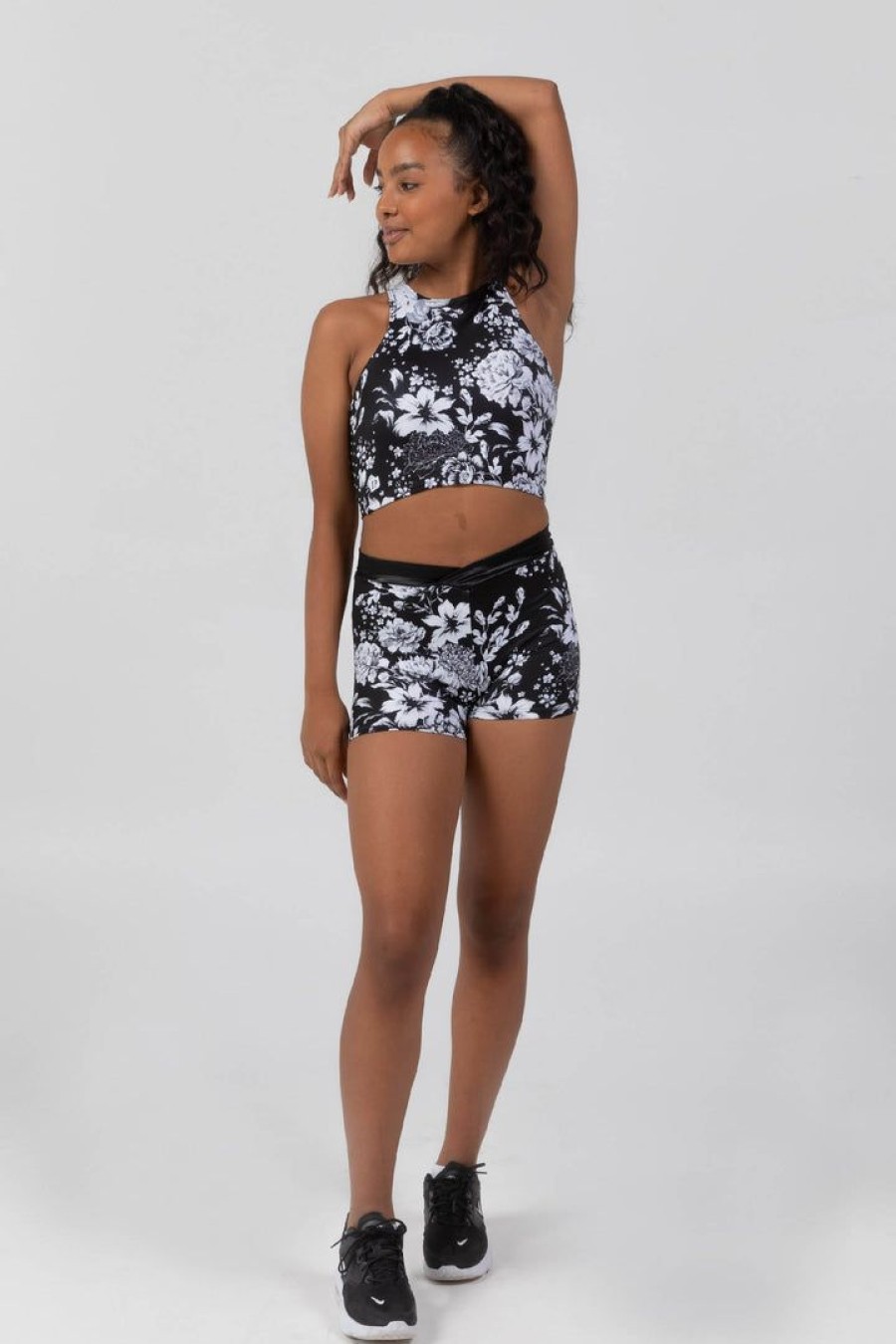 Dancewear sylvia | Sylvia P Rosa Reversible Cropped Singlet Tops