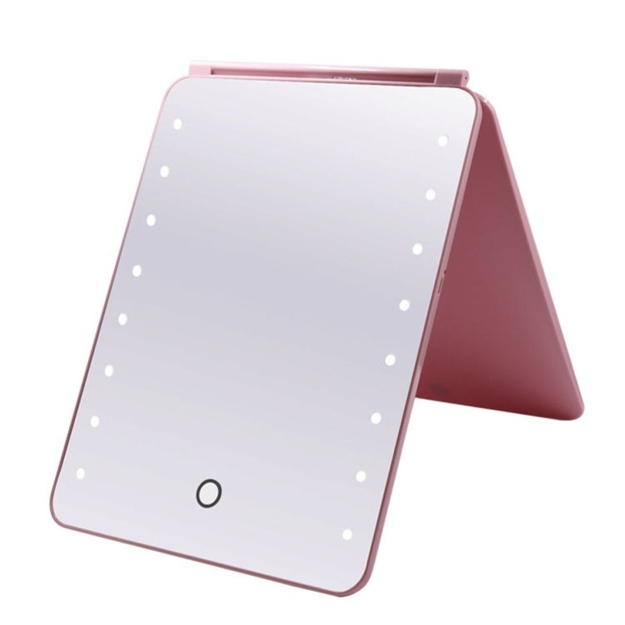 Accessories mad | Mad Ally Light Up Mirror Pink