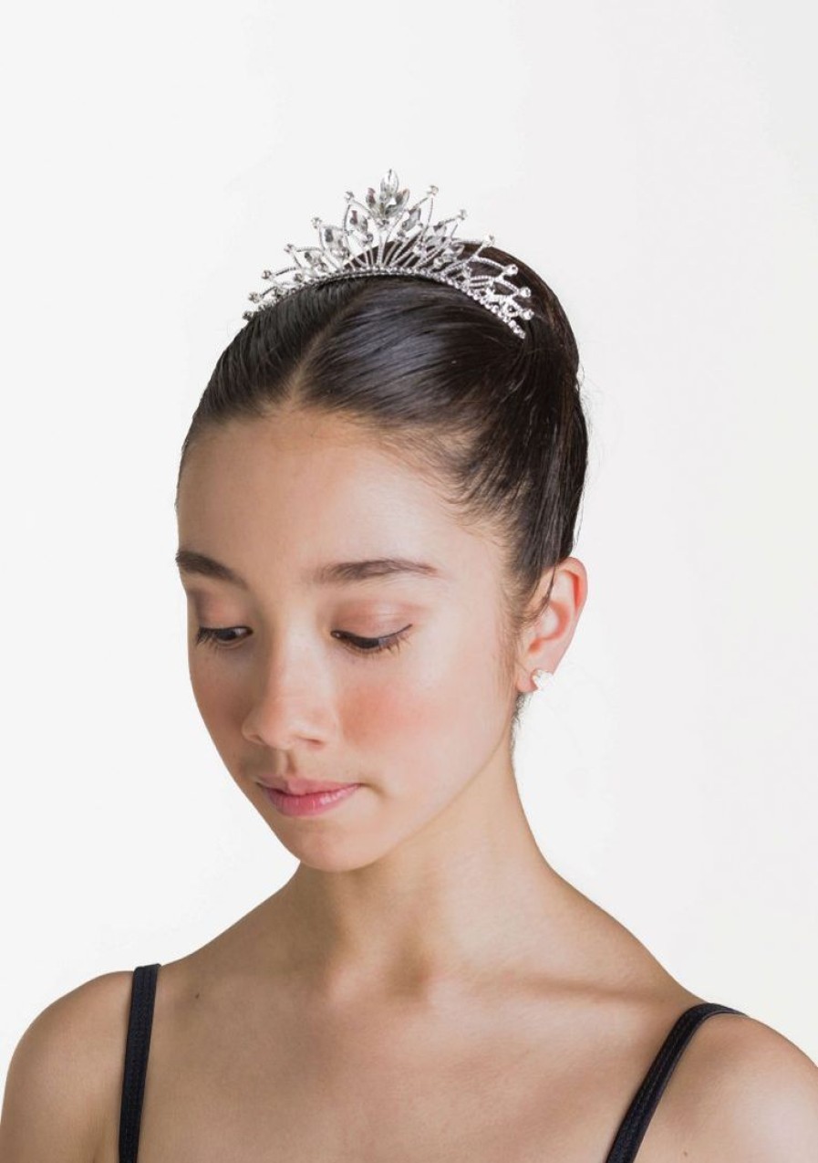 Ready-To-Wear Costuming studio | Studio 7 The Belle Tiara Headpieces Crystal White