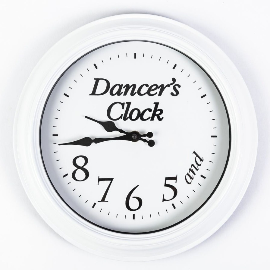 Accessories mad | Mad Ally Ballerina Clock White Gifts