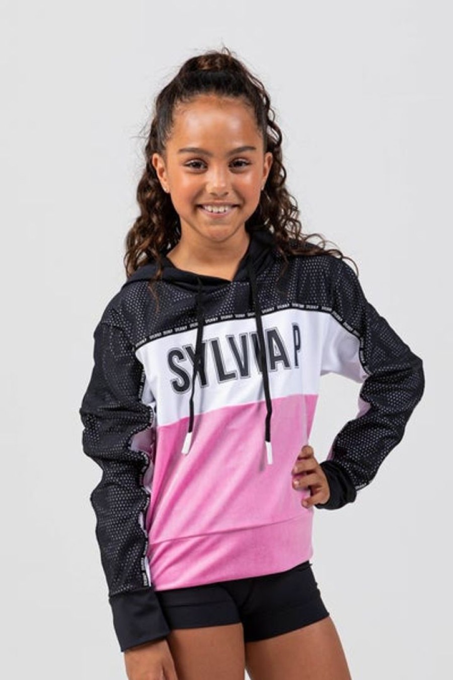 Dancewear sylvia | Sylvia P Tandem Cropped Hoodie