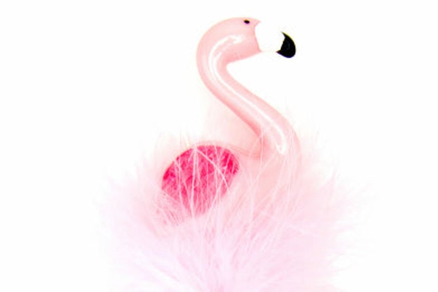 Accessories mad | Mad Ally Flamingo Fluffy Pen Accessories