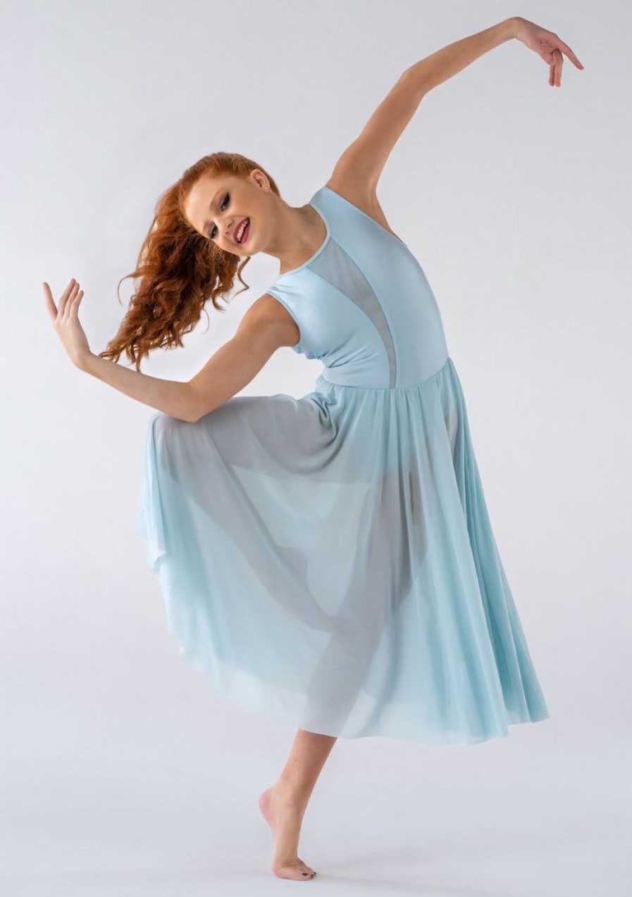 Dancewear studio | Studio 7 Skylar Dress | Pale Blue