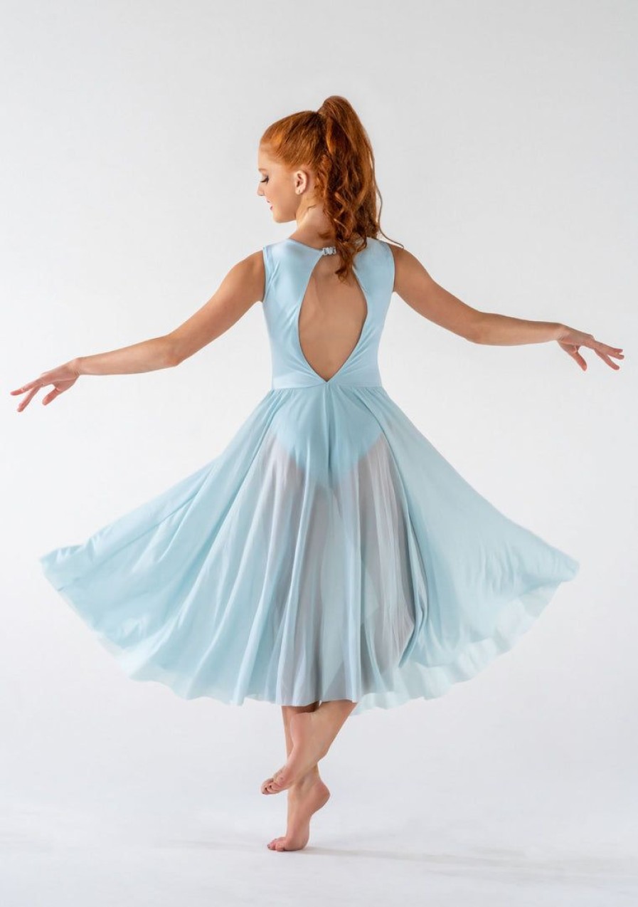 Dancewear studio | Studio 7 Skylar Dress | Pale Blue