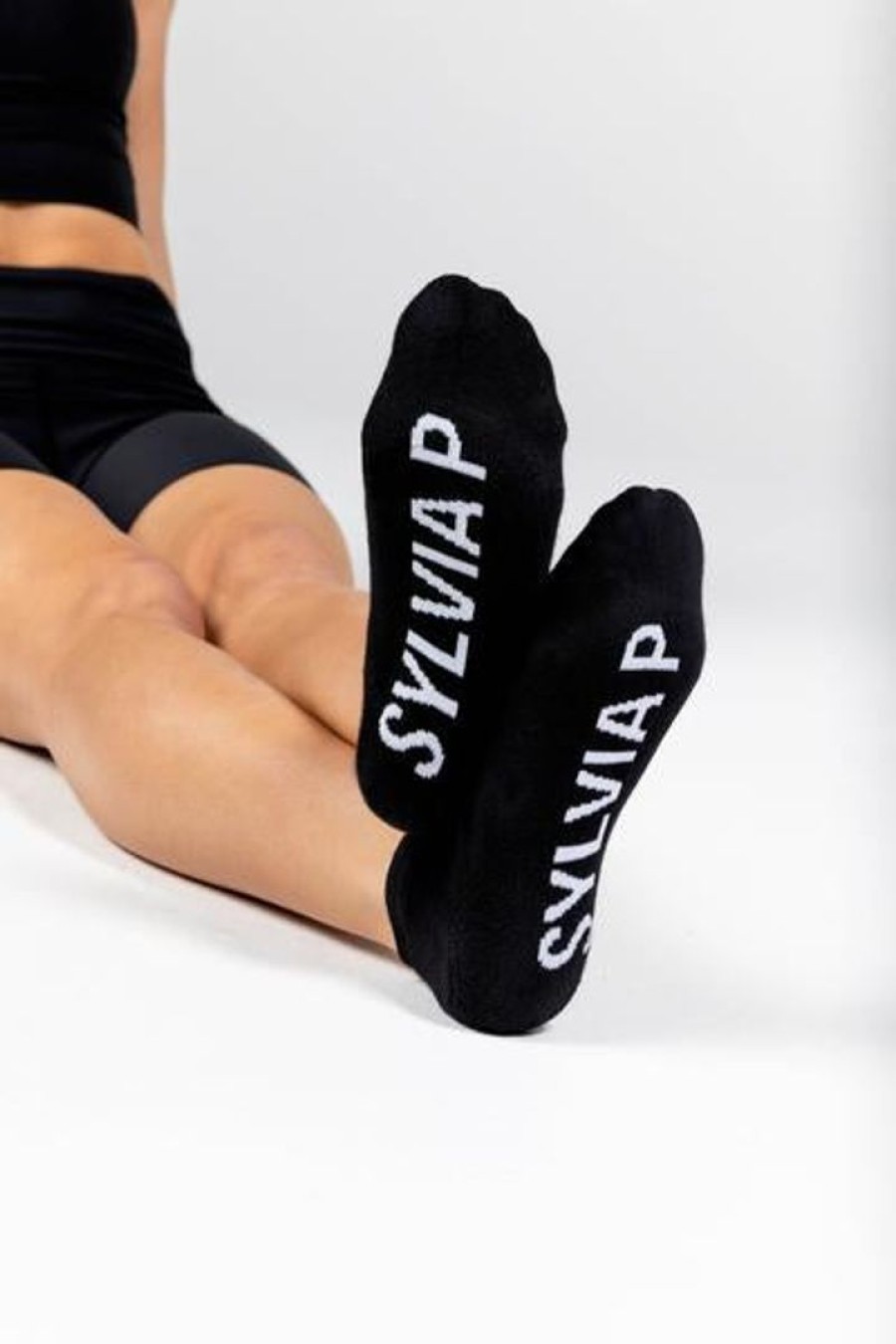 Footwear sylvia Dance Socks | Sylvia P Active Sock | Black Accessories