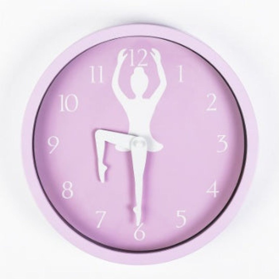 Accessories mad | Mad Ally Ballerina Clock Pink Accessories