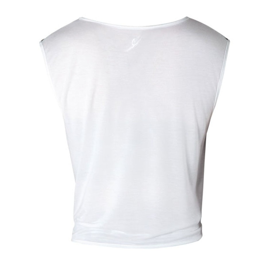 Dancewear energetiks | Energetiks Lola Tie Crop (Adult) White