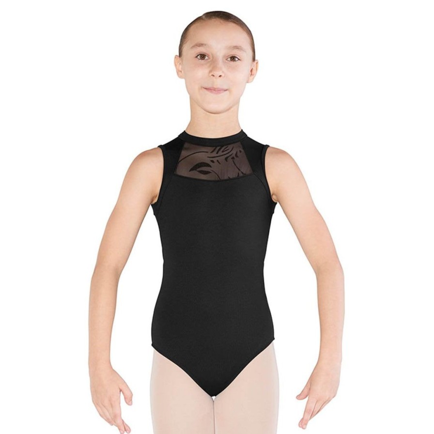 Dancewear bloch | Bloch Mirella High Neck Girls Tank Leotard Dancewear