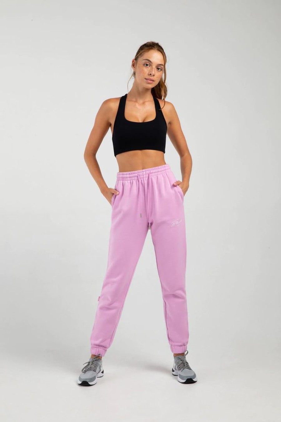 Dancewear bloch | Bloch Off Duty Terry Track Pants | Bubble Gum