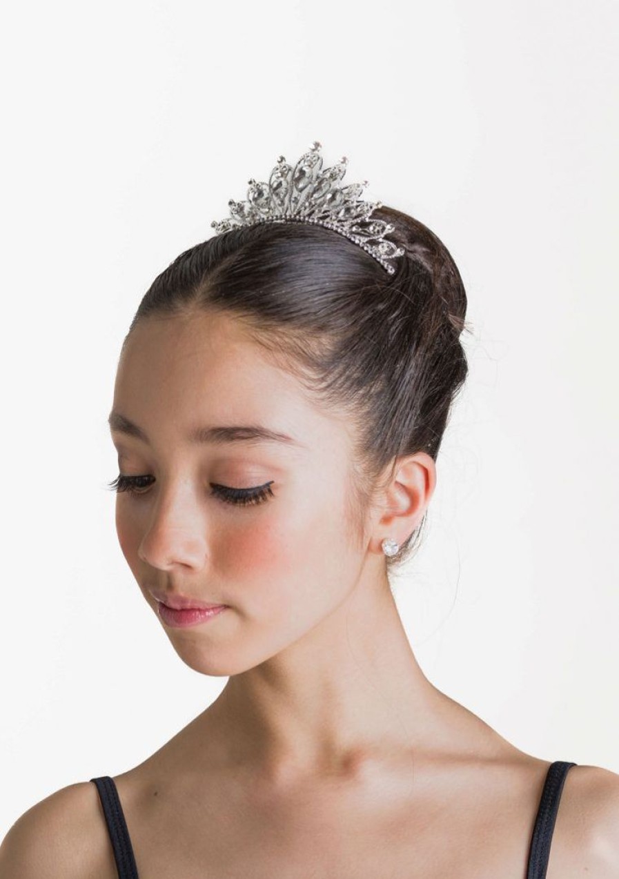 Ready-To-Wear Costuming studio | Studio 7 The Aurora Tiara Headpieces Crystal White