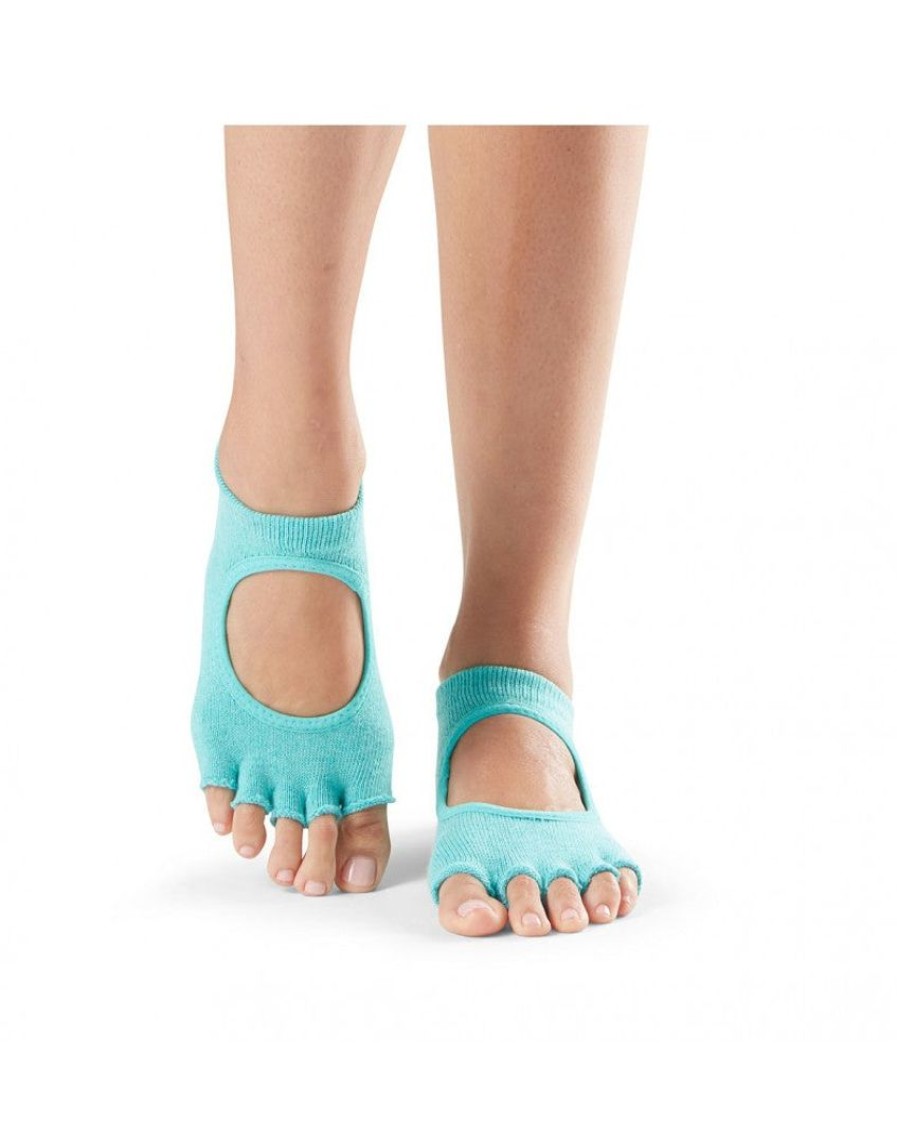 Footwear toesox Dance Socks | Dance Socks Toesox Half Toe Bellarina Socks ( ) Aqua