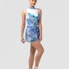 Dancewear uactiv | Dancewear Uactiv Rosette Skirt Blue Roses