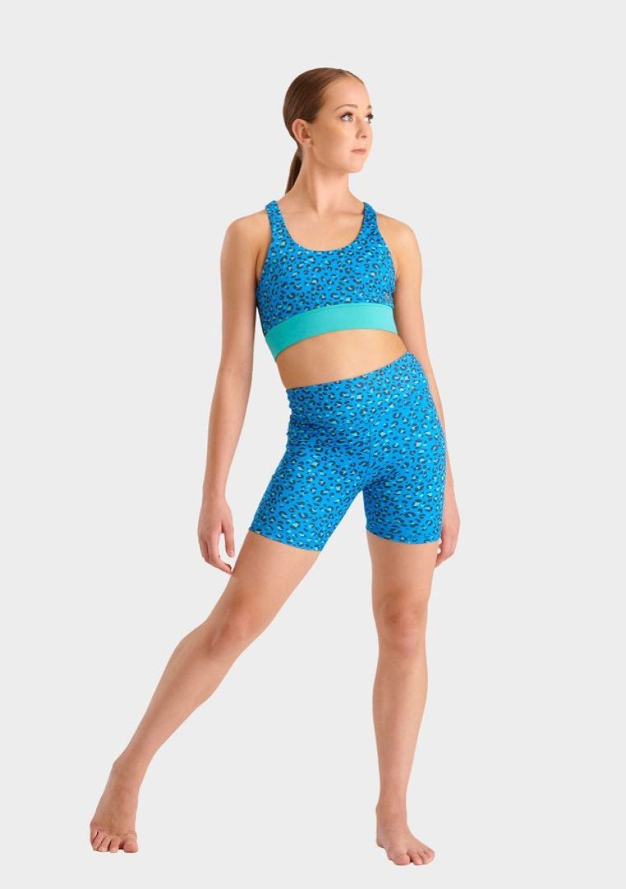 Dancewear uactiv | Dancewear Uactiv Emily Top Blue Jaguar