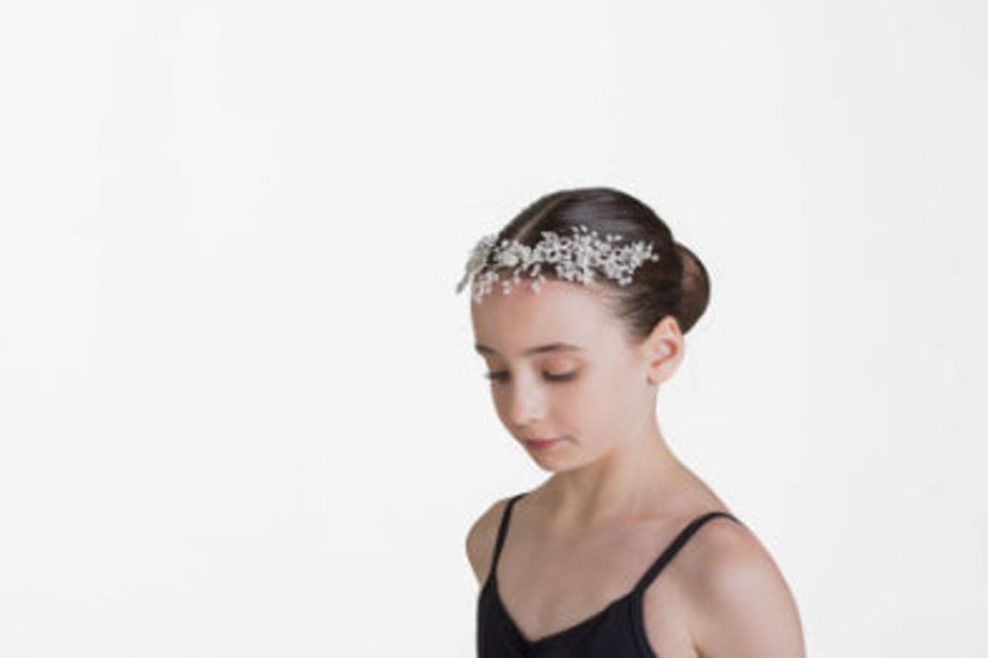 Ready-To-Wear Costuming studio | Studio 7 Winter Sparkle Hairpiece Pearl White