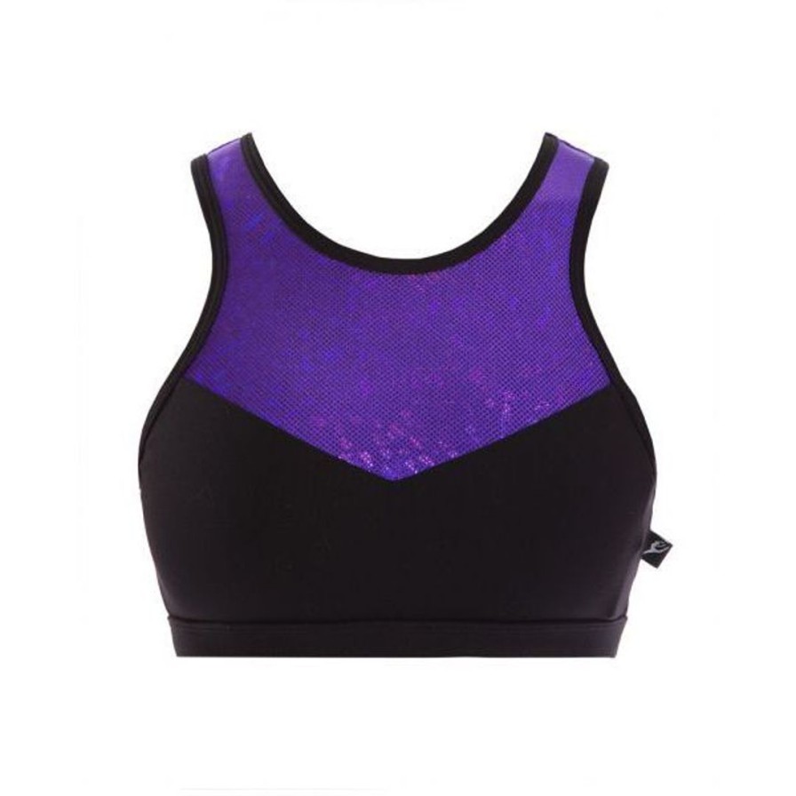 Dancewear energetiks | Energetiks Dancewear Evelyn Crop Top Shattered Glass (Child)