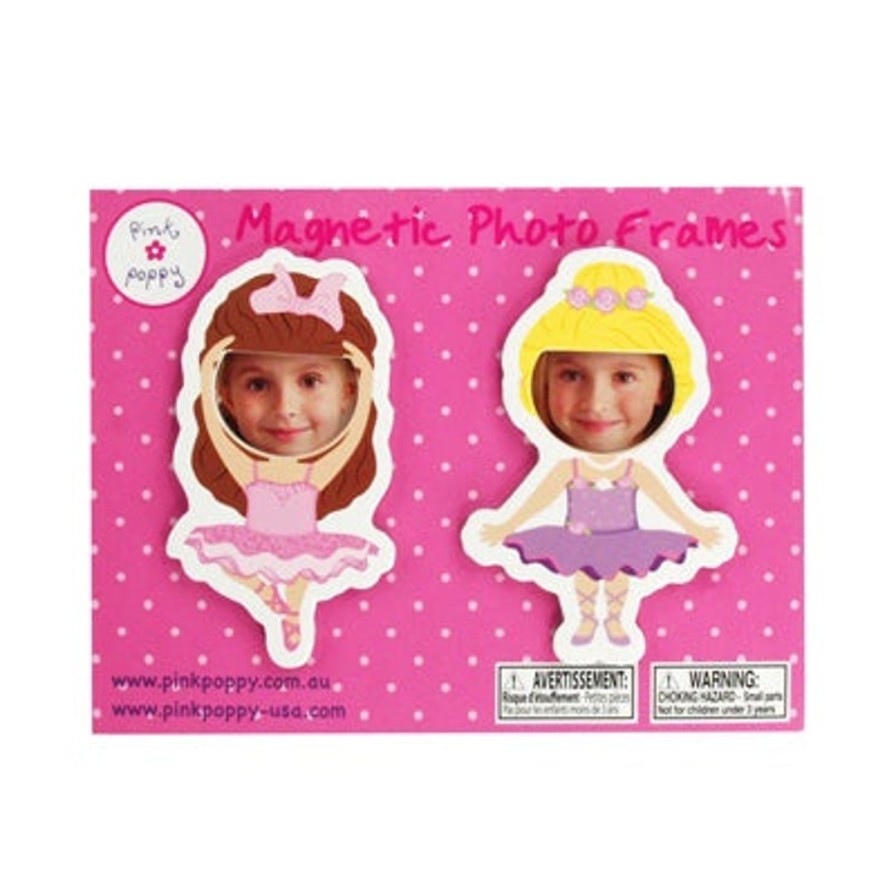 Accessories pink | Pink Poppy Accessories Ballerina Magnet Photoframe