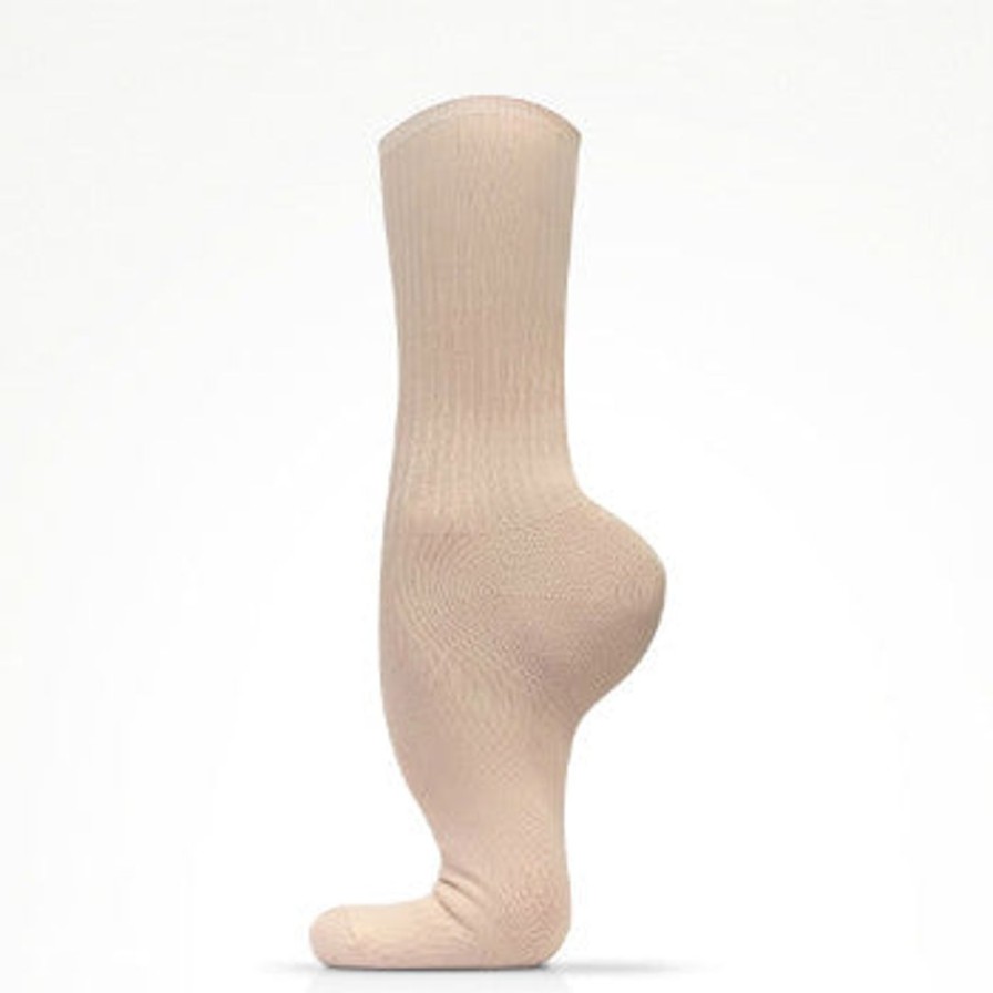 Footwear mdm Dance Socks | Hosiery Mdm Bamboo Ballet Socks Pink