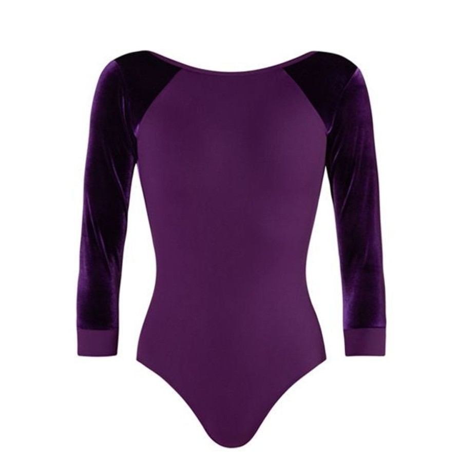 Dancewear energetiks | Energetiks Eneregetiks Aida Leotard | Aubergine Dancewear