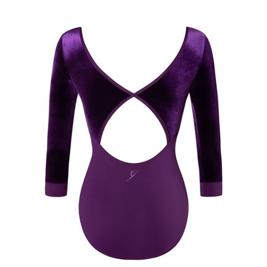 Dancewear energetiks | Energetiks Eneregetiks Aida Leotard | Aubergine Dancewear