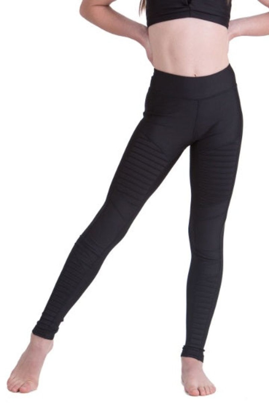 Ready-To-Wear Costuming studio | Studio 7 Jade Full Length Leggings Ready-To-Wear Costuming Black