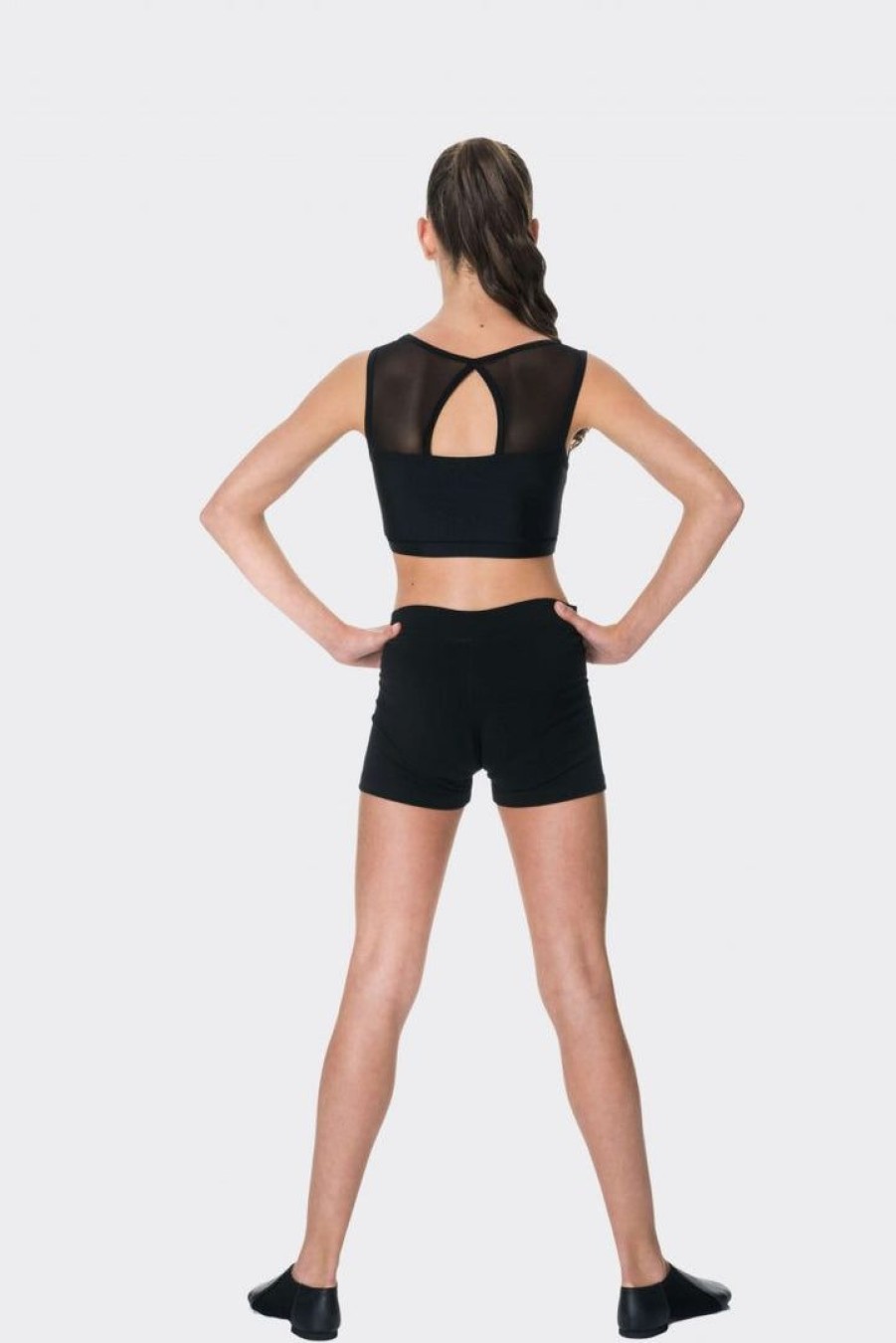 Dancewear studio | Studio 7 Cotton Hot Shorts | Adult Dancewear Black