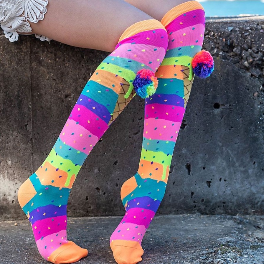 Footwear madmia Dance Socks | Madmia Ice Cream Socks