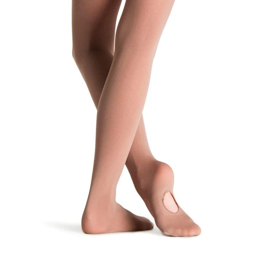 Footwear bloch Convertible Tights | Bloch Embrace Convertible Tights | Child Hosiery