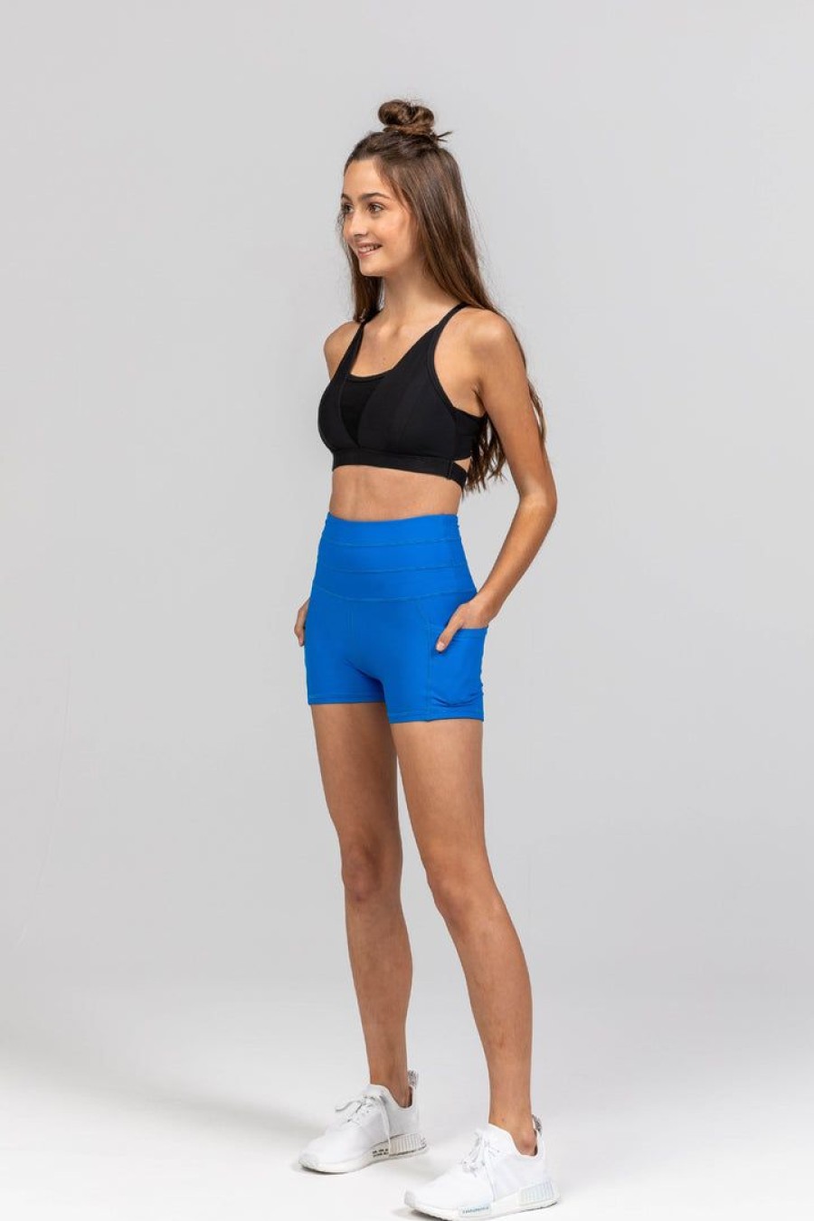 Dancewear sylvia | Sylvia P On-The-Go Short | Atlantic Blue