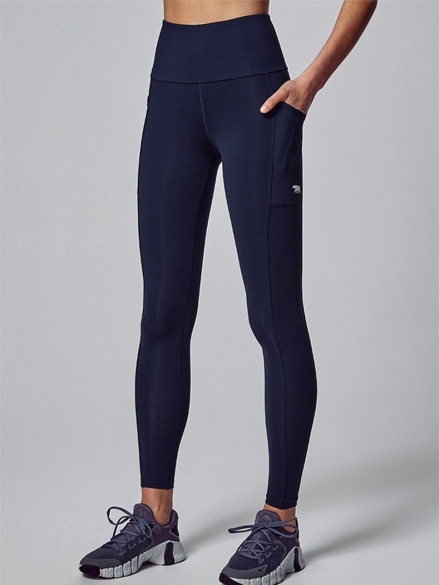 Dancewear running | Running Bare Power Moves Ab-Waist Tight | Crew Bottoms