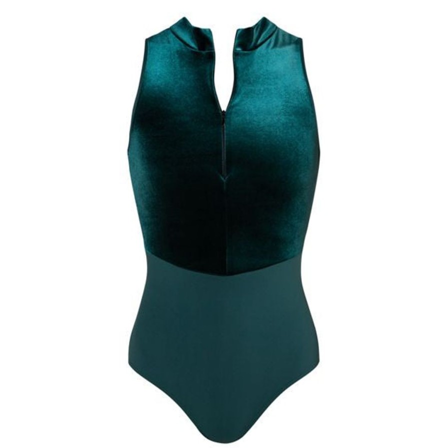 Dancewear energetiks | Energetiks Kity Leotard | Hunter Velvet