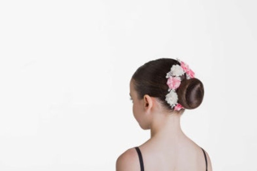 Ready-To-Wear Costuming studio | Studio 7 Headpieces Pearls & Petals Hairpiece Pink And White