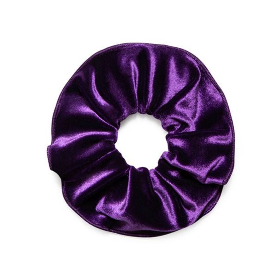 Accessories energetiks | Energetiks Velvet Scrunchie | Aubergine Hair & Make-Up