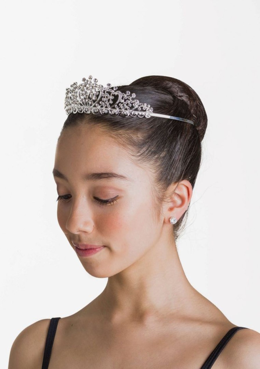 Ready-To-Wear Costuming studio | Studio 7 The Caroline Tiara Headpieces Crystal White