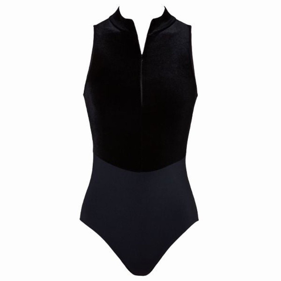 Dancewear energetiks | Energetiks Kity Leotard | Black Velvet Dancewear