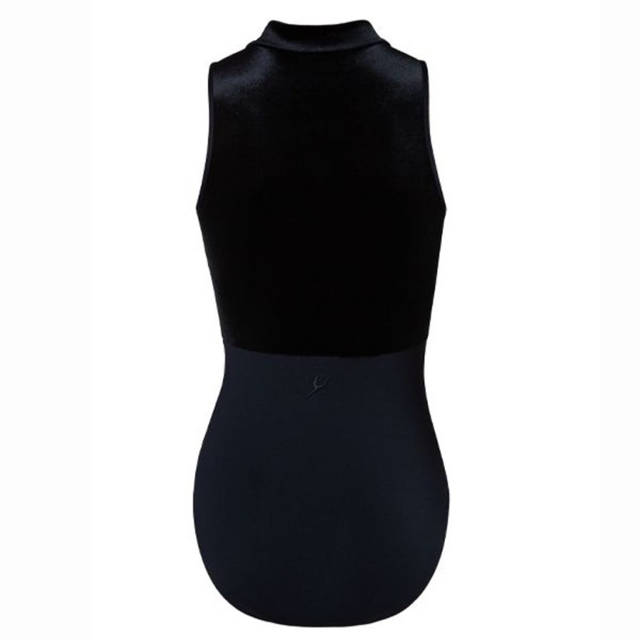 Dancewear energetiks | Energetiks Kity Leotard | Black Velvet Dancewear