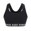 Dancewear running | Dancewear Running Bare Crop (Girls) Black