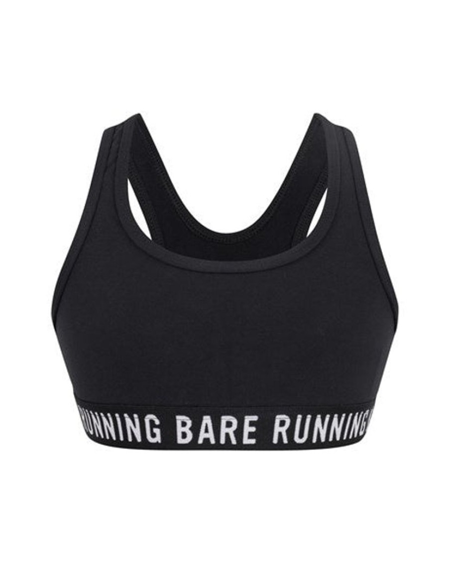 Dancewear running | Dancewear Running Bare Crop (Girls) Black