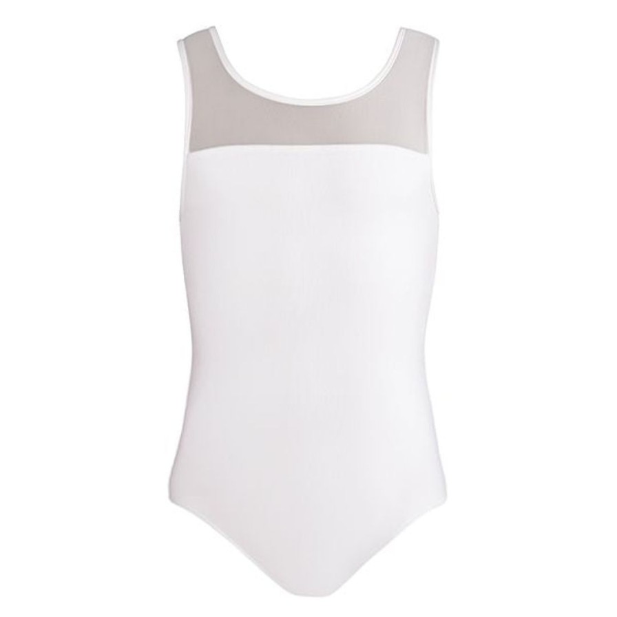 Dancewear energetiks | Dancewear Energetiks Abby Mesh Leotard | White