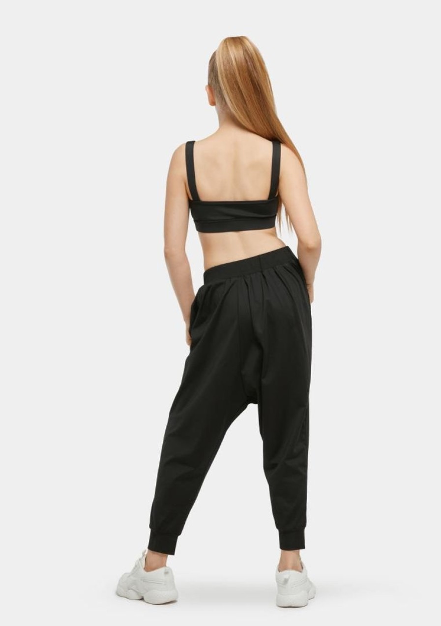 Dancewear studio | Studio 7 Unisex Harem Pants Bottoms Black