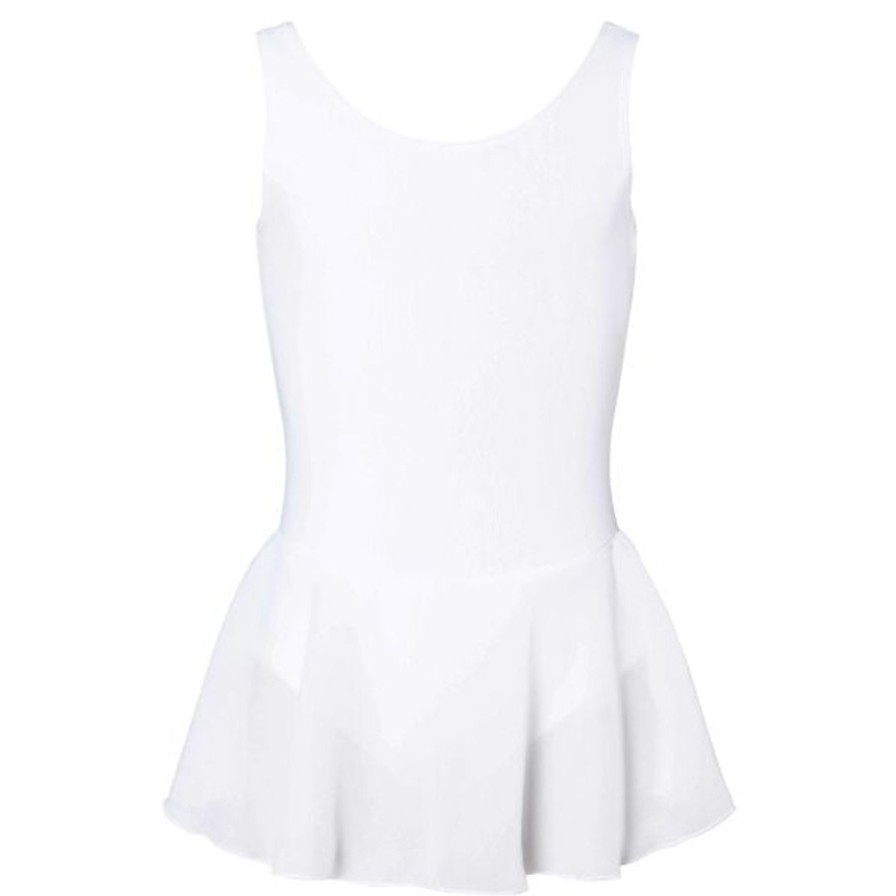 Dancewear energetiks | Energetiks Emery Leotard With Skirt | White (Child) Dancewear