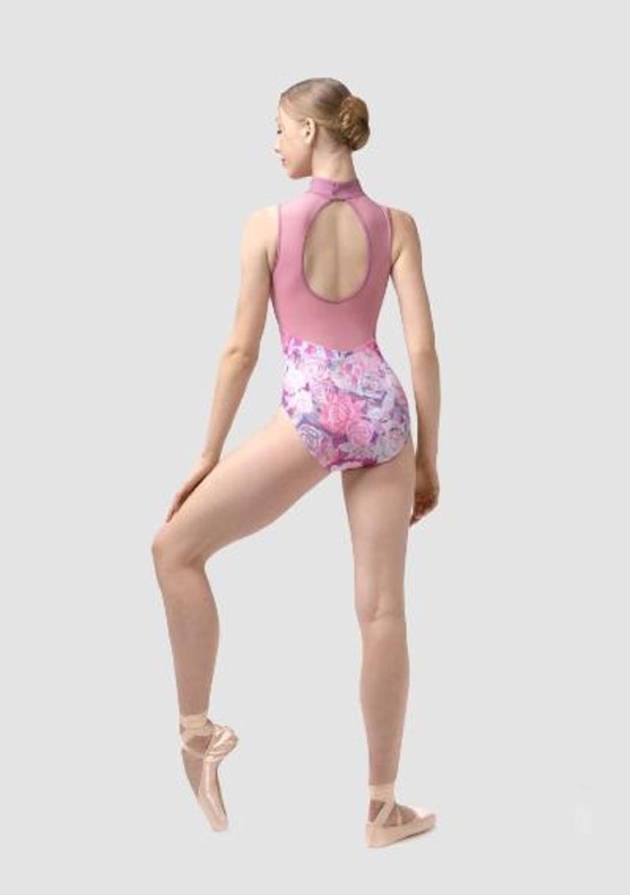 Dancewear uactiv | Dancewear Uactiv Rosette Leotard Pink Roses