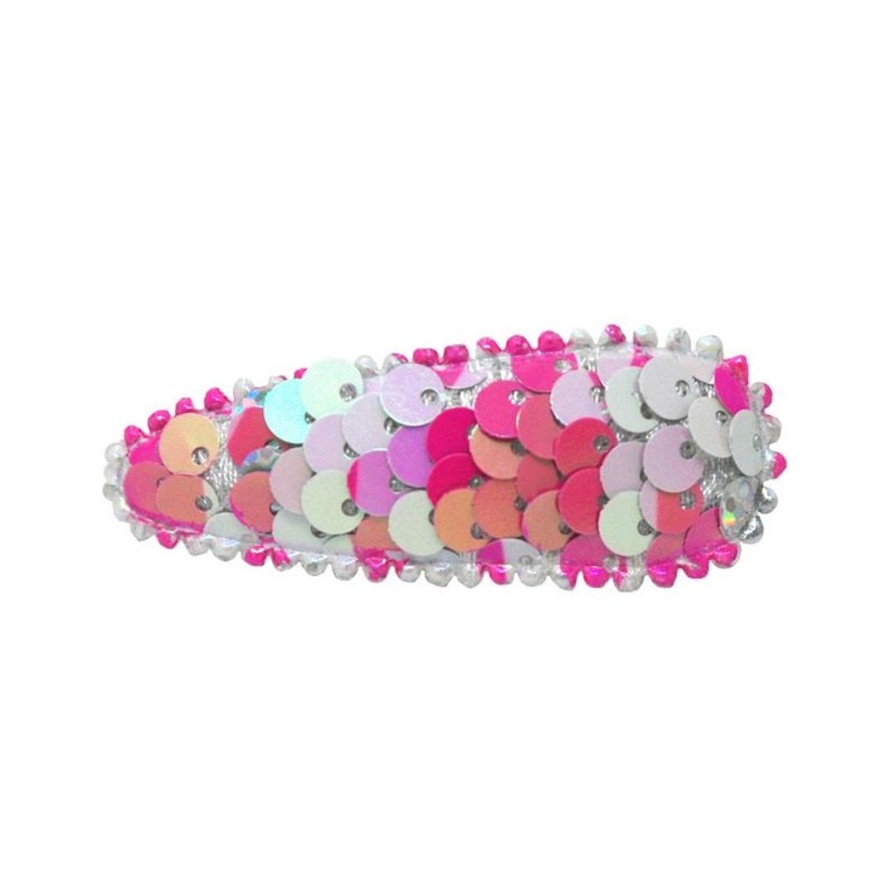 Accessories pink | Poppy Accessories Mermaid Sequin Snap Clips