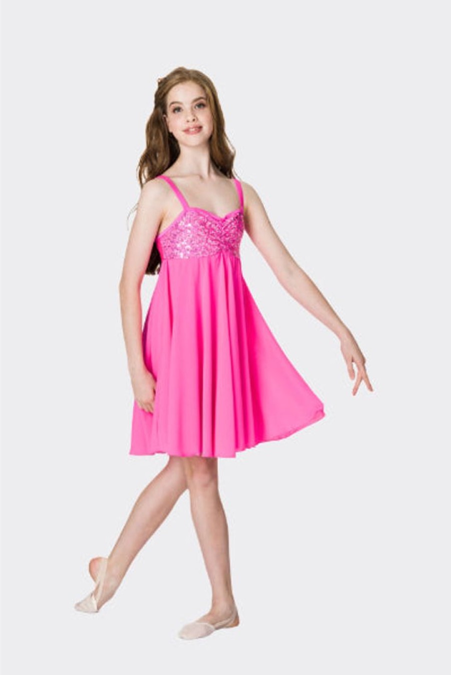 Dancewear studio | Dancewear Studio 7 Sequin Lyrical Dress | Adult