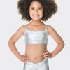 Ready-To-Wear Costuming studio | Studio 7 Metallic Crop Top | Adult Dancewear